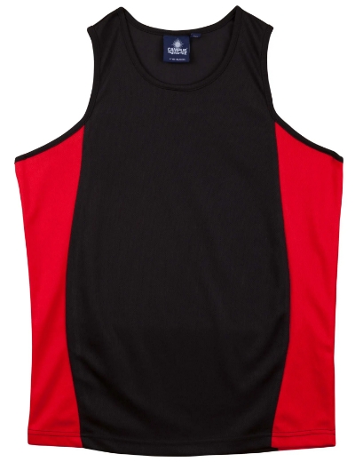 Picture of Winning Spirit, Kids Truedry Contrast Mesh Singlet